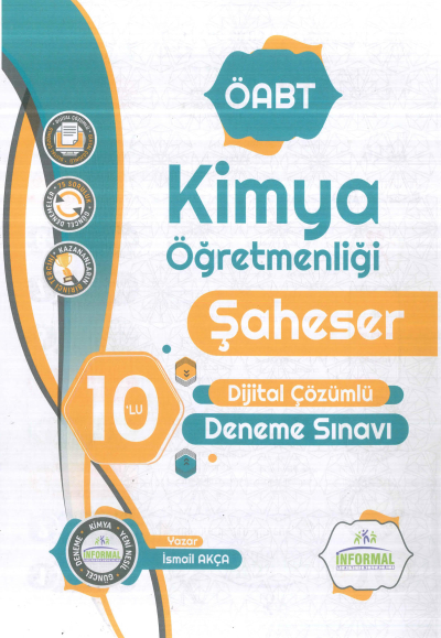 ŞAHESER 10'LU DİJİTAL ÇÖZÜMLÜ DENEME SINAVI Fotokopi GO - Tüm Sınavlarda Daha İleriye