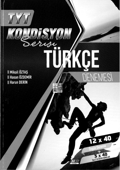 TYT Türkçe Kondisyon Serisi Denemesi 12X40 özgün 3x40 ösym Fotokopi GO - Tüm Sınavlarda Daha İleriye
