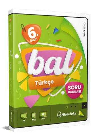 6. Sınıf BAL Türkçe Soru Bankası Hiper Zeka Yayınları Fotokopi GO - Tüm Sınavlarda Daha İleriye