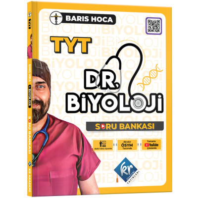 2024 Barış Hoca TYT Dr. Biyoloji Soru Bankası Fotokopi GO - Tüm Sınavlarda Daha İleriye
