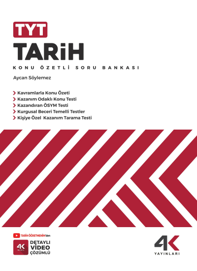 TYT Tarih Konu Özetli Soru Bankası Fotokopi GO - Tüm Sınavlarda Daha İleriye