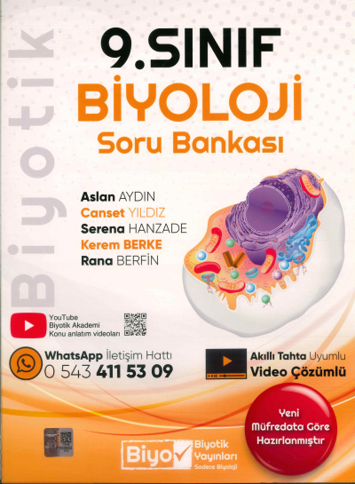 9. Sınıf Biyoloji Soru Bankası Biyotik Yayınları Fotokopi GO - Tüm Sınavlarda Daha İleriye