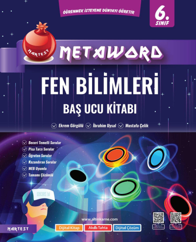 6. Sınıf Metaword Fen Bilimleri Nartest Yayınevi Fotokopi GO - Tüm Sınavlarda Daha İleriye