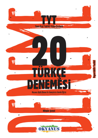 TYT Türkçe 20 Denemeleri Okyanus Yayınları Fotokopi GO - Tüm Sınavlarda Daha İleriye