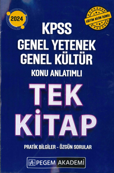 GY GK KONU ANLATIMLI TEK KİTAP PRATİK BİLGİLER ÖZGÜN SORULAR Fotokopi GO - Tüm Sınavlarda Daha İleriye