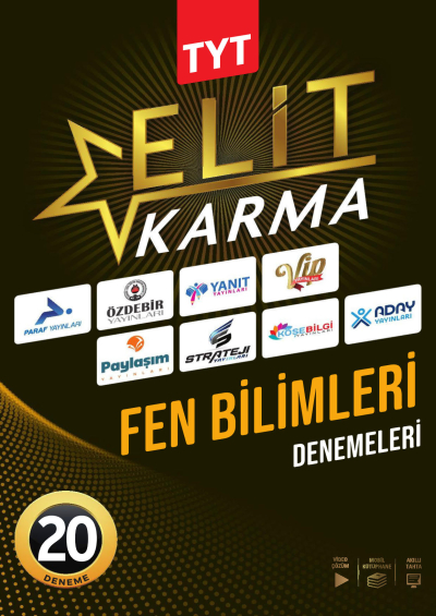 TYT Fen Bilimleri Elit Karma 20 Deneme Video Çözümlü Paraf Yayınları Fotokopi GO - Tüm Sınavlarda Daha İleriye