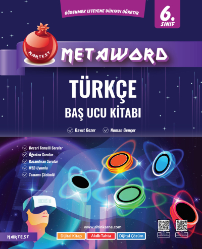 6. Sınıf Metaword Türkçe Nartest Yayınları Fotokopi GO - Tüm Sınavlarda Daha İleriye