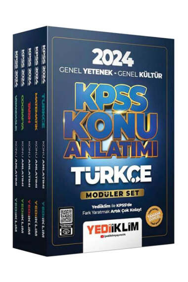 2024 KPSS Coğrafya Konu Anlatımı Modüler Set