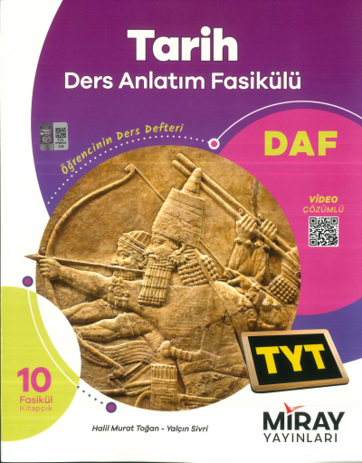 TYT Tarih Ders Anlatım Fasikülleri Miray Yayınları Fotokopi GO - Tüm Sınavlarda Daha İleriye