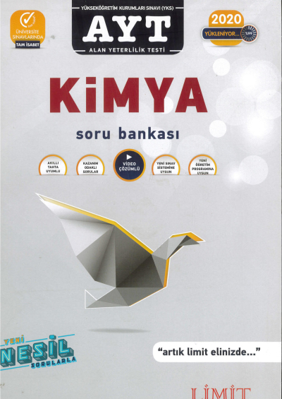 AYT YENİ NESİL KİMYA SORU BANKASI Fotokopi GO - Tüm Sınavlarda Daha İleriye