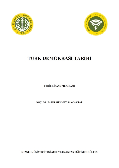 Türk Demokrasi Tarihi Fotokopi GO - Tüm Sınavlarda Daha İleriye