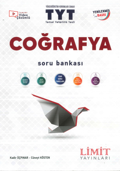 TYT Coğrafya Soru Bankası Limit Yayınları Fotokopi GO - Tüm Sınavlarda Daha İleriye