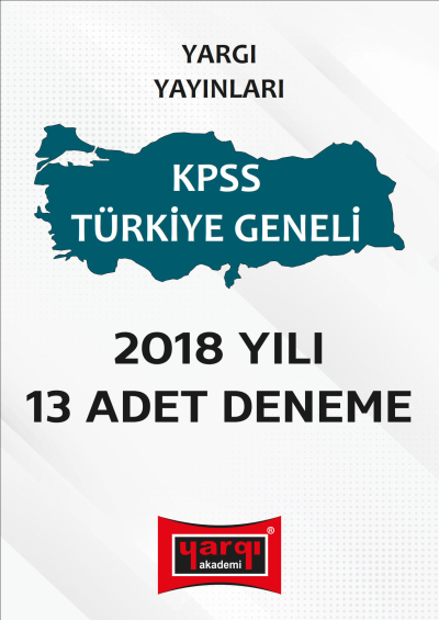 YARGI 13 ADET DENEME Fotokopi GO - Tüm Sınavlarda Daha İleriye