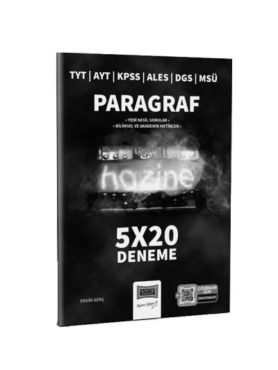 PARAGRAF HAZİNE 5*20 DENEME Fotokopi GO - Tüm Sınavlarda Daha İleriye