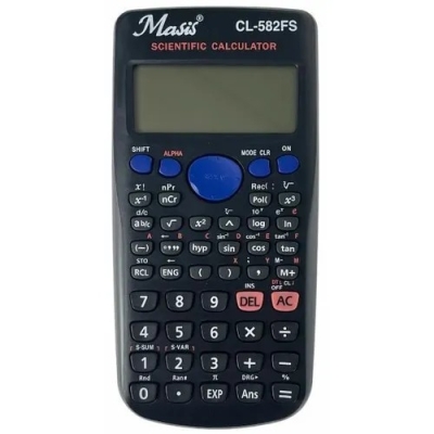 Masis CL-582FS Bilimsel Hesap Makinesi Fotokopi GO - Tüm Sınavlarda Daha İleriye