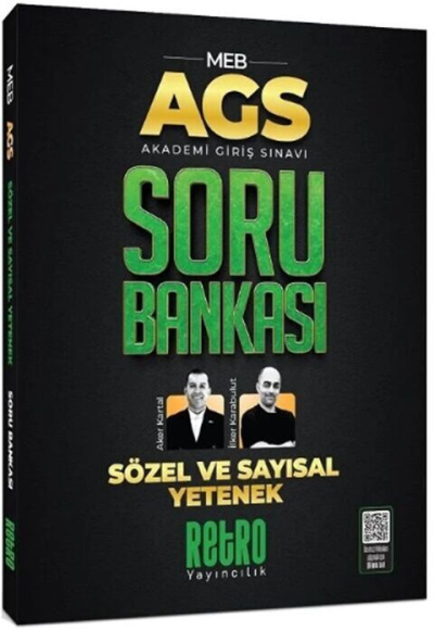 2025 MEB AGS Sözel Sayısal Yetenek Soru Bankası Retro Yayıncılık
