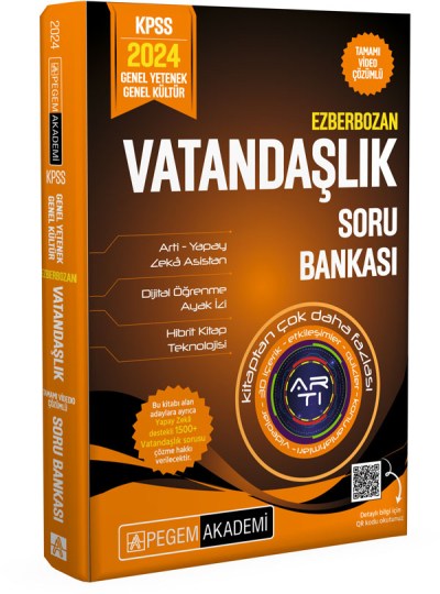 2024 Ezberbozan Vatandaşlık Soru Bankası Fotokopi GO - Tüm Sınavlarda Daha İleriye