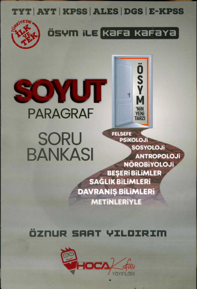 SOYUT PARAGRAF SORU BANKASI Fotokopi GO - Tüm Sınavlarda Daha İleriye