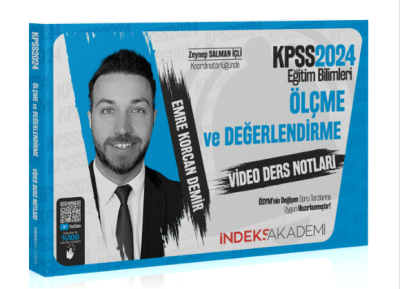 ÖLÇME VE DEĞERLENDİRME VİDEO DERS NOTLARI Fotokopi GO - Tüm Sınavlarda Daha İleriye