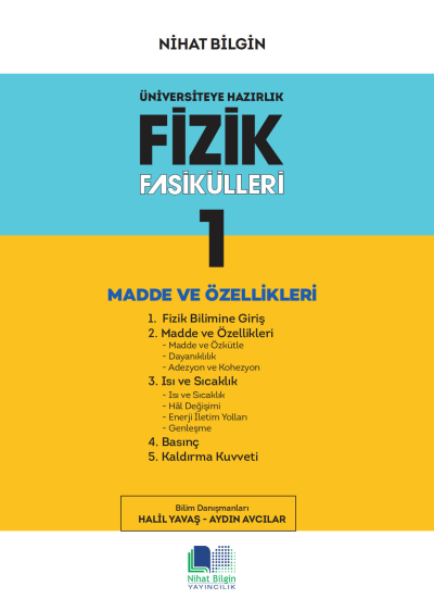 Nihat Bilgin TYT Fizik Fasikülleri 1 Fotokopi GO - Tüm Sınavlarda Daha İleriye