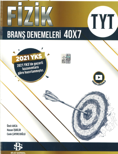 TYT Fizik 40 x 7 Branş Denemeleri Fotokopi GO - Tüm Sınavlarda Daha İleriye