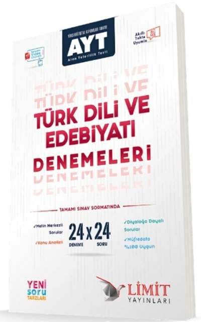 AYT Türk Dili ve Edebiyatı Denemeleri Limit Yayınları