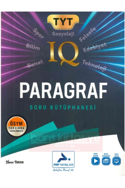 TYT PARAGRAF IQ SORU KÜTÜPHANESİ Fotokopi GO - Tüm Sınavlarda Daha İleriye