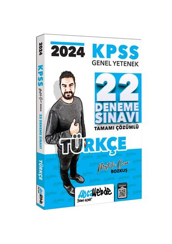 2024 KPSS GY Türkçe Tamamı Çözümlü 22 Deneme Sınavı HocaWebde Yayınlar Fotokopi GO - Tüm Sınavlarda Daha İleriye