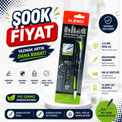 Globox Techno Versatil Set 07MM Fotokopi GO - Tüm Sınavlarda Daha İleriye