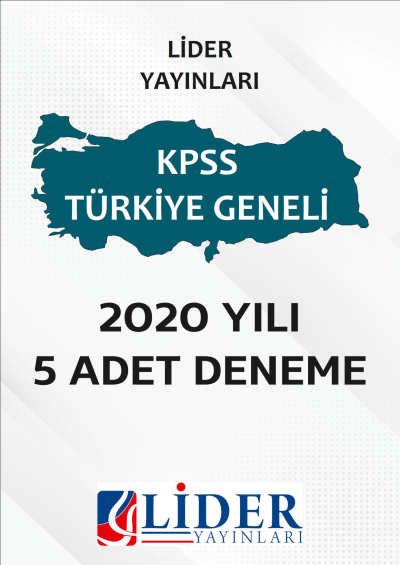 LİDER 5 ADET DENEME Fotokopi GO - Tüm Sınavlarda Daha İleriye