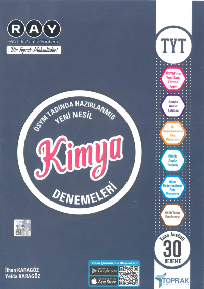 TYT Kimya 30 lu Denemeleri Fotokopi GO - Tüm Sınavlarda Daha İleriye
