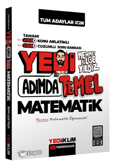 YEDİ TEMEL ADIMDA MATEMATİK MEHMET BİLGE YILDIZ Fotokopi GO - Tüm Sınavlarda Daha İleriye