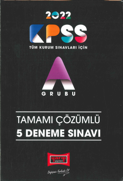 TAMAMI ÇÖZÜMLÜ 5 DENEME SINAVI Fotokopi GO - Tüm Sınavlarda Daha İleriye
