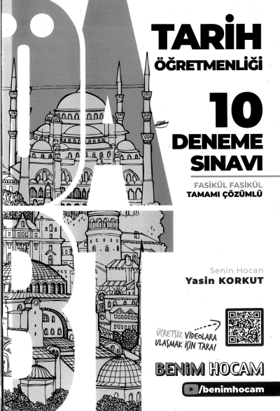 TARİH ÖĞRETMENLİĞİ 10 DENEME SINAVI TAMAMI ÇÖZÜMLÜ Fotokopi GO - Tüm Sınavlarda Daha İleriye