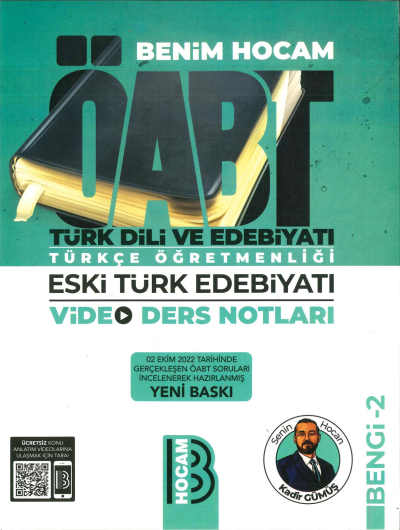 ESKİ TÜRK EDEBİYATI VİDEO DERS NOTLARI BENGİ-2 Fotokopi GO - Tüm Sınavlarda Daha İleriye