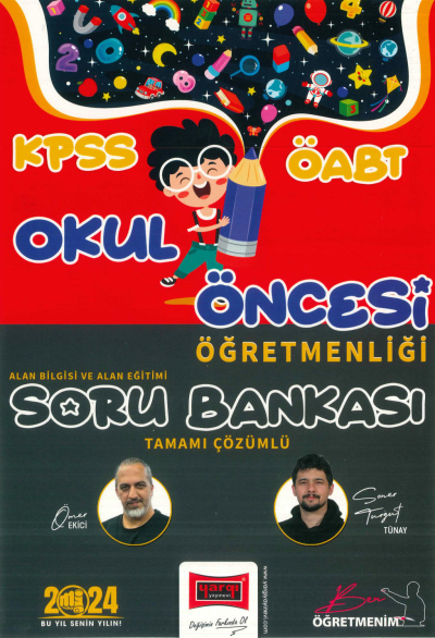 ÖABT OKUL ÖNCESİ ÖĞRETMENLİĞİ SORU BANKASI TAMAMI ÇÖZÜMLÜ Fotokopi GO - Tüm Sınavlarda Daha İleriye