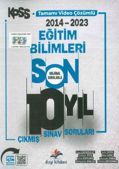 SON 10 YIL ÇIKMIŞ SORULAR TAMAMI VİDEO ÇÖZÜMLÜ (2014-2023) Fotokopi GO - Tüm Sınavlarda Daha İleriye