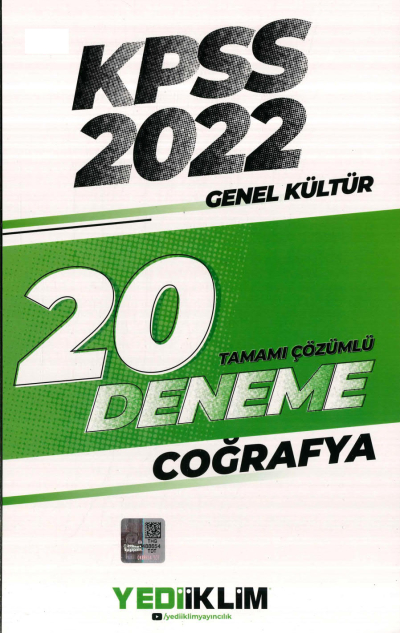 COĞRAFYA 20 DENEME ÇÖZÜMLÜ Fotokopi GO - Tüm Sınavlarda Daha İleriye
