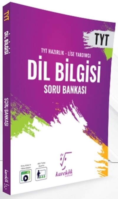 TYT Dil Bilgisi Soru Bankası Karekök Yayınları