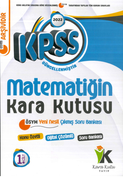 MATEMATİĞİN KARA KUTUSU CİLT 1 Fotokopi GO - Tüm Sınavlarda Daha İleriye