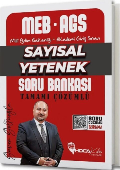 2025 MEB-AGS Sayısal Yetenek Soru Bankası Çözümlü Hoca Kafası Yayınları Fotokopi GO - Tüm Sınavlarda Daha İleriye