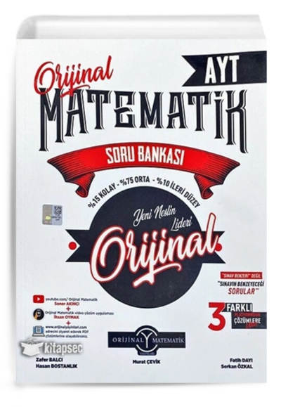 ORİJİNAL MATEMATİK AYT SORU BANKASI Fotokopi GO - Tüm Sınavlarda Daha İleriye