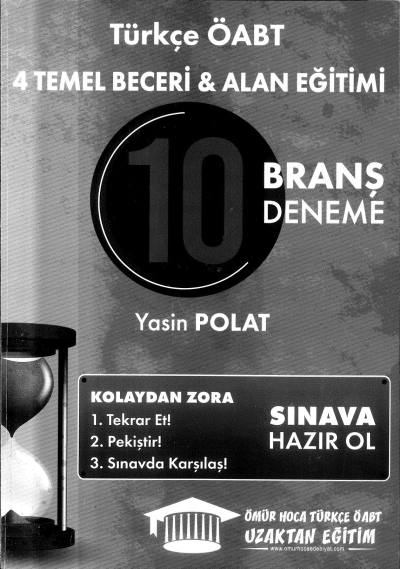 10 BRANŞ DENEME YASİN POLAT Fotokopi GO - Tüm Sınavlarda Daha İleriye