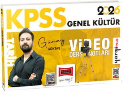 2026 KPSS Genel Kültür Tarih Video Ders Notları Yargı Yayınevi Fotokopi GO - Tüm Sınavlarda Daha İleriye