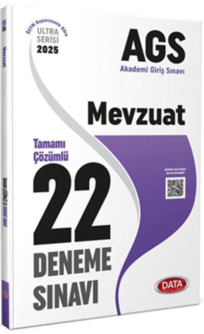2025 AGS Mevzuat Tamamı Çözümlü 22 Deneme Sınavı Data Yayınları Fotokopi GO - Tüm Sınavlarda Daha İleriye