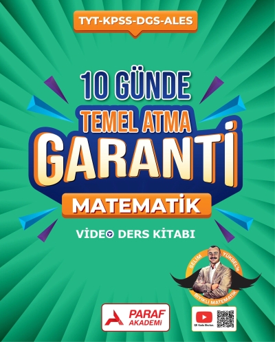 Paraf Z Takım Matematik 10 Günde Temel Atma Garanti Paraf Yayınları Fotokopi GO - Tüm Sınavlarda Daha İleriye