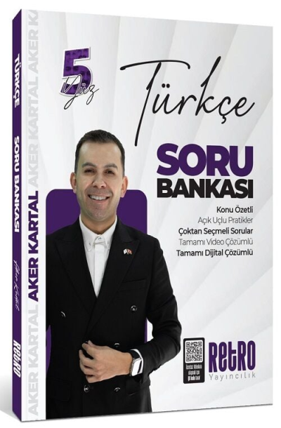 2025 KPSS Model Aker Kartal Türkçe Soru Bankası Retro Yayıncılık Fotokopi GO - Tüm Sınavlarda Daha İleriye