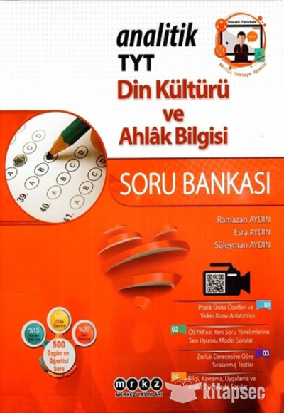TYT ANALİTİK DİN KÜLTÜRÜ VE AHL. BİLG. SORU BANKASI Fotokopi GO - Tüm Sınavlarda Daha İleriye