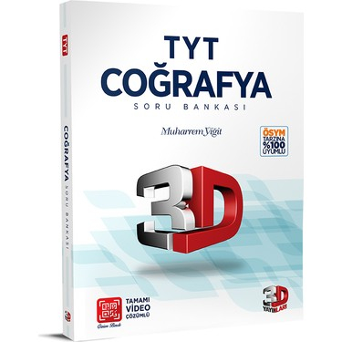 TYT 3D Coğrafya Soru Bankası Fotokopi GO - Tüm Sınavlarda Daha İleriye