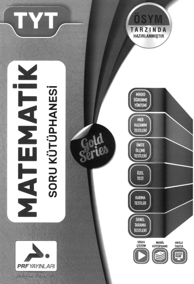 TYT MATEMATİK GOLD SERİSİ SORU KÜTÜPHANESİ Fotokopi GO - Tüm Sınavlarda Daha İleriye